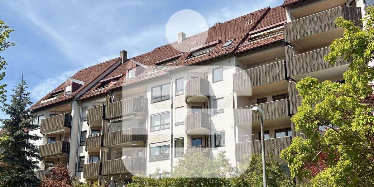 Etagenwohnung Erlangen Bruck - 2.5 Zimmer, 68 m&sup2;, 236.000&euro; | Angebot:25820292