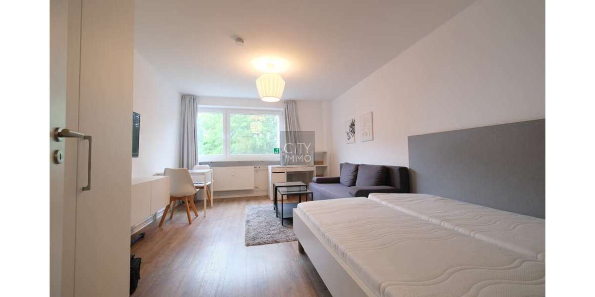 Etagenwohnung Nürnberg Gärten bei Wöhrd - 1 Zimmer, 28 m&sup2;, 690&euro; | Angebot:26234467