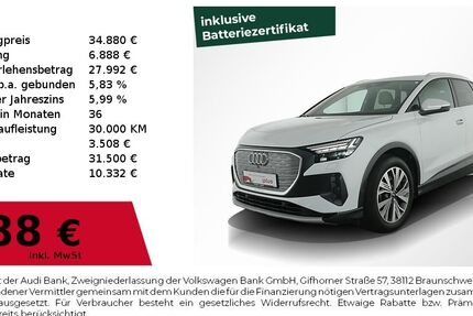 Audi Q4 e-tron 73.149 km 34.880 &euro; Nürnberg 90441
