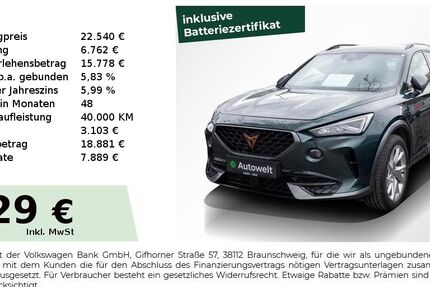 Cupra Formentor 35.750 km 22.540 &euro; Nürnberg 90431