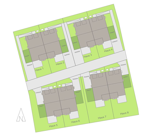 NEUBAU - Doppelhaushälfte mit 243m
