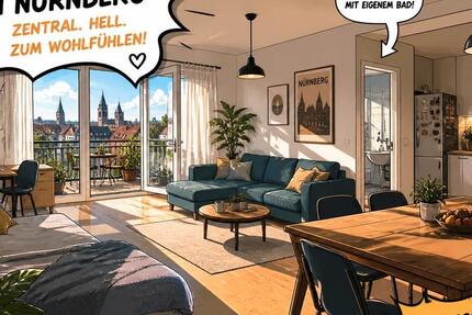 Wohnung Nürnberg Kleinweidenmühle - 1 Zimmer, 70 m&sup2;, 700&euro; | Angebot:26416398