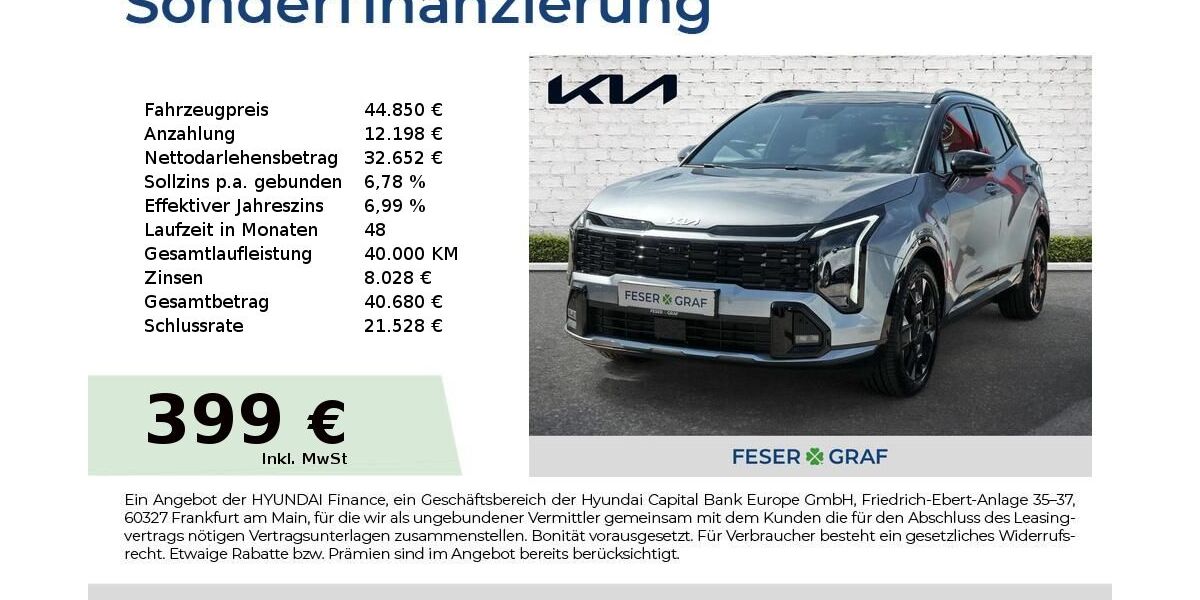 Kia Sportage 4.950 km 44.850 &euro; Schwabach 91126