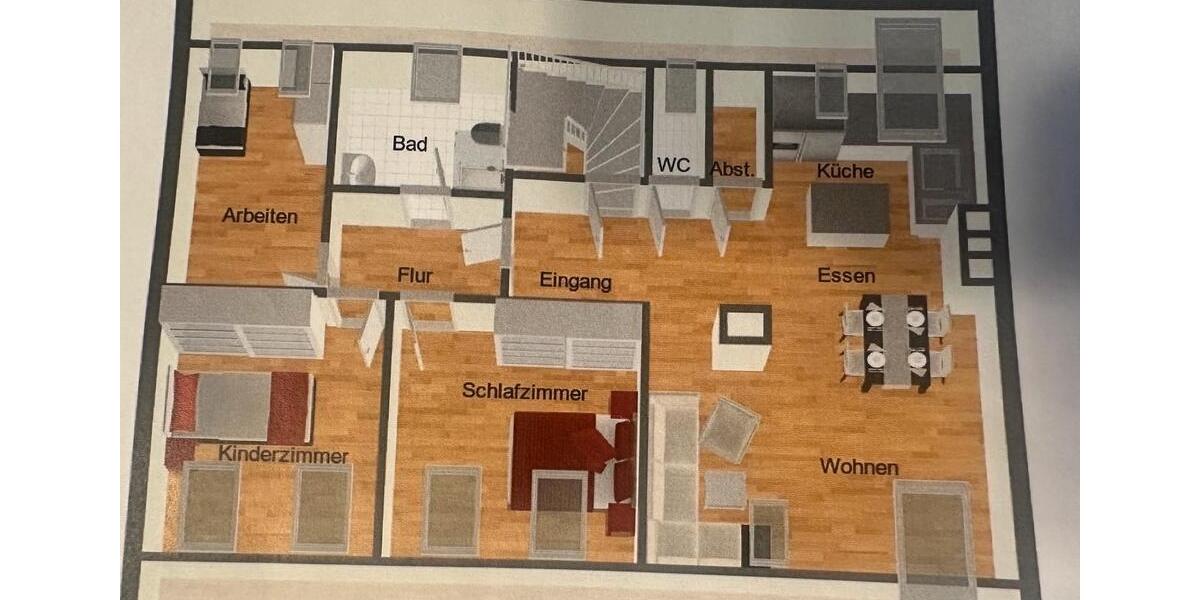Etagenwohnung Nürnberg Rabus - 4 Zimmer, 85 m&sup2;, 1.600&euro; | Angebot:27586358