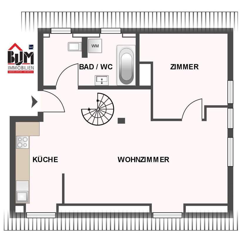 *Besonders - Blick über die Dächer von Nürnberg - Maisonette - Einbauküche möglich* 4 zimmer
