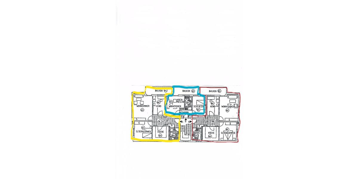Etagenwohnung Lauf an der Pegnitz - 3 Zimmer, 80 m&sup2;, 219.000&euro; | Angebot:26335432