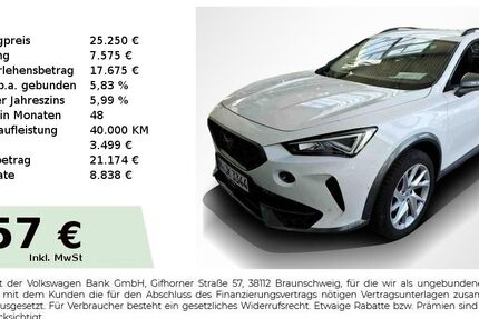 Cupra Formentor 16.850 km 25.250 &euro; Nürnberg 90431