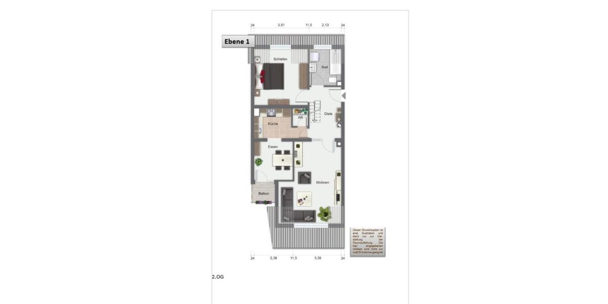 Etagenwohnung Fürth Bislohe - 3 Zimmer, 77 m&sup2;, 279.000&euro; | Angebot:25610368