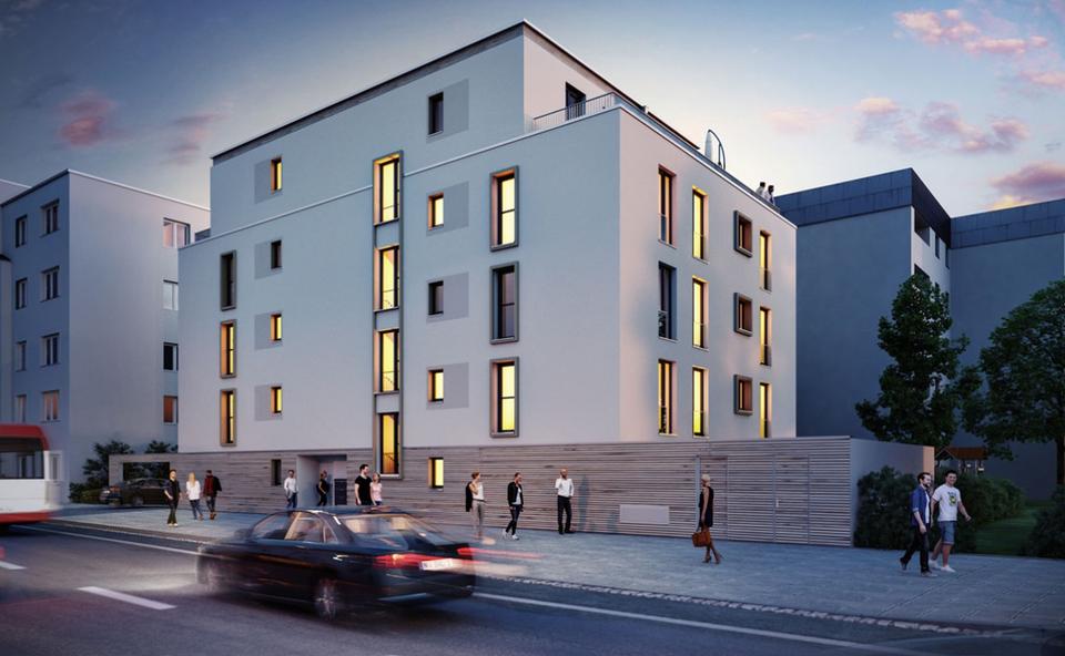 Exklusive Top-Lage 2-Zimmerwohnung+ Einbauküche+ Eckduschkabine 2 zimmer