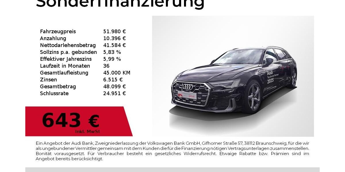 Audi A6 7.746 km 49.980 &euro; Fürth 90763