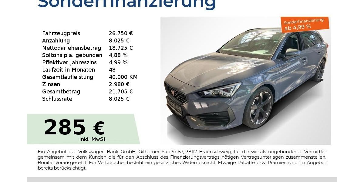 Cupra Leon 30.150 km 26.440 &euro; Nürnberg 90441