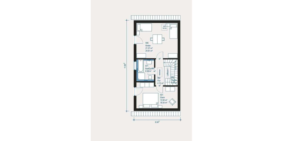 Moderne Doppelhaushälfte in Erlangen: Ihr neues Zuhause individuell geplant - Doppelhaushälfte Erlangen Bruck | Angebot:27531844