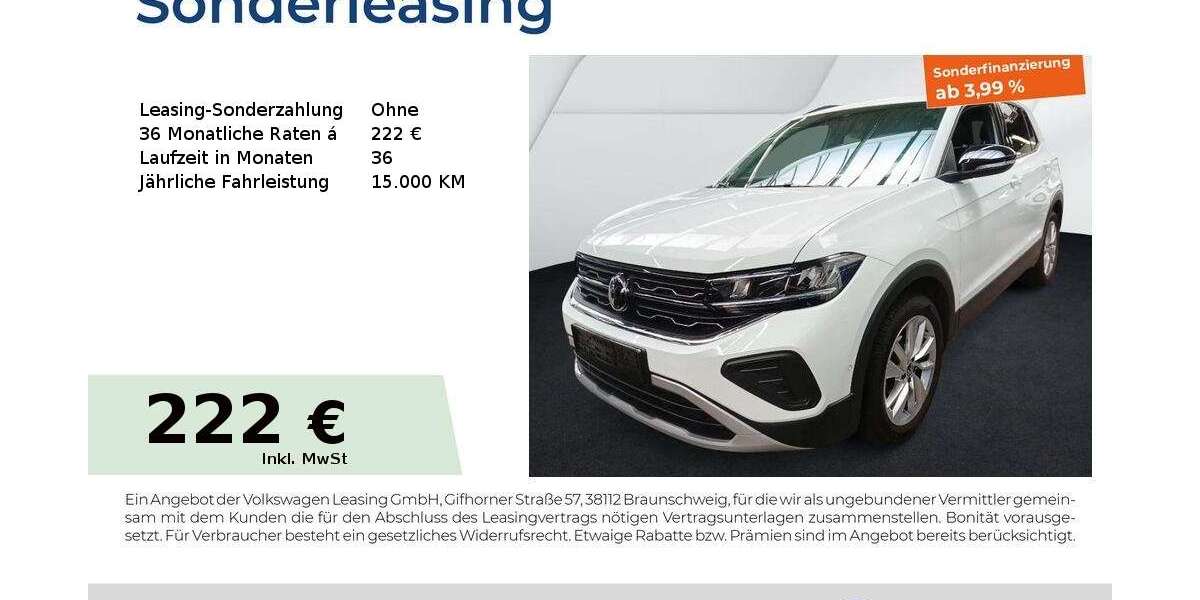 VW T-Cross 20.211 km 22.906 &euro; Nürnberg 90411