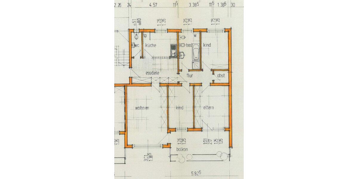 Etagenwohnung Erlangen Am Anger - 4 Zimmer, 97 m&sup2;, 459.000&euro; | Angebot:27428709