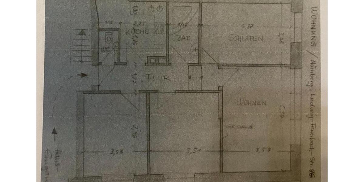 Erdgeschosswohnung , oder als Geschäft 4 zimmer