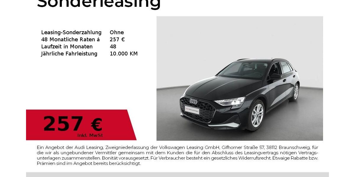 Audi A3 8.250 km 27.725 &euro; Erlangen 91058