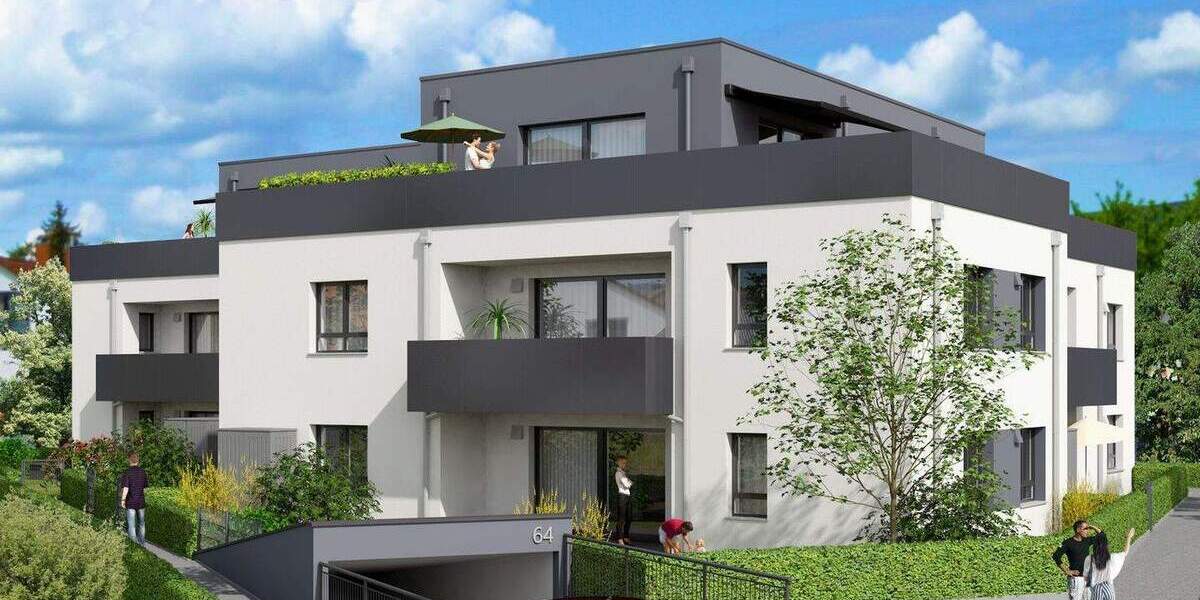 Barrierefrei im Erdgeschoss mit Garten 3 zimmer