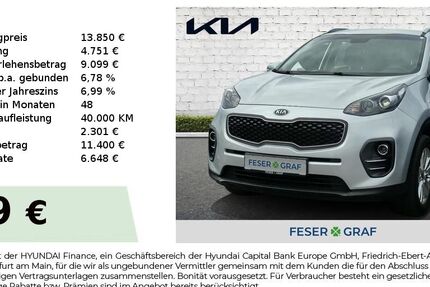Kia Sportage 71.431 km 13.850 &euro; Roth 91154