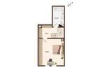 Maisonettenwohnung Fürth Südstadt - 2 Zimmer, 65 m&sup2;, 870&euro; | Angebot:27547555