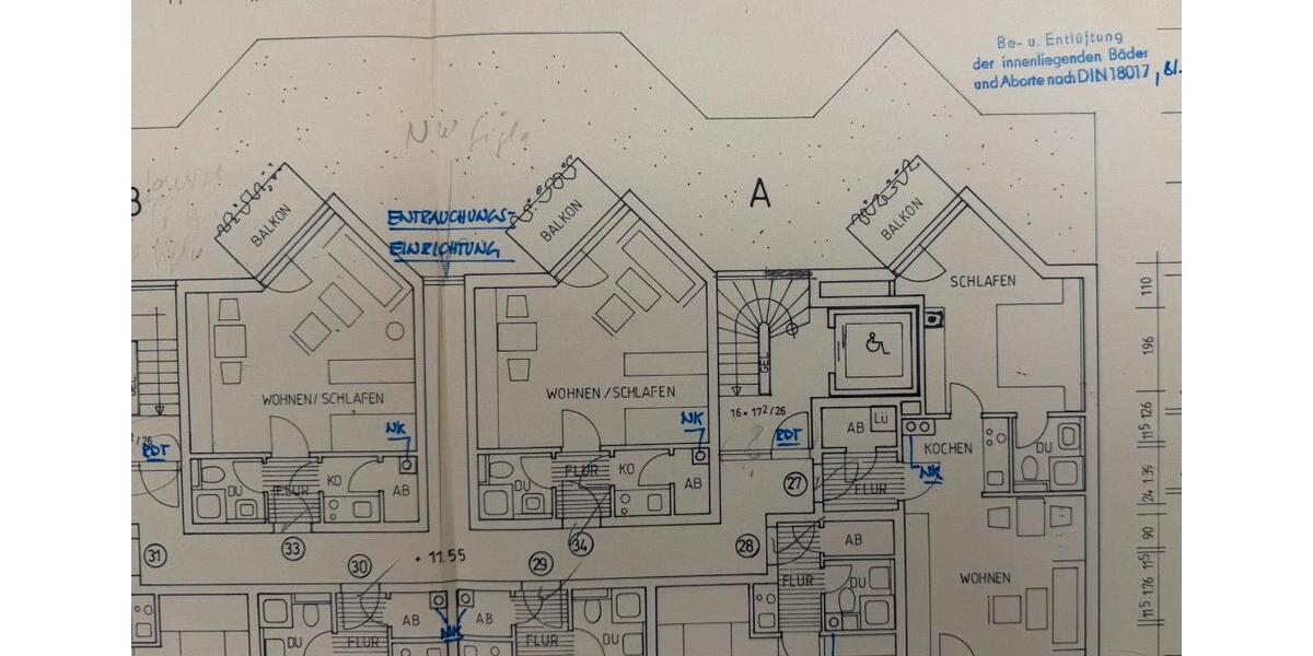 Etagenwohnung Nürnberg Gibitzenhof - 1 Zimmer, 35 m&sup2;, 160.000&euro; | Angebot:26738647