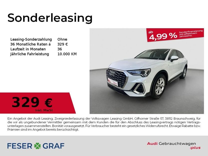 Audi Q3 5.771 km 40.480 € Fürth 90763