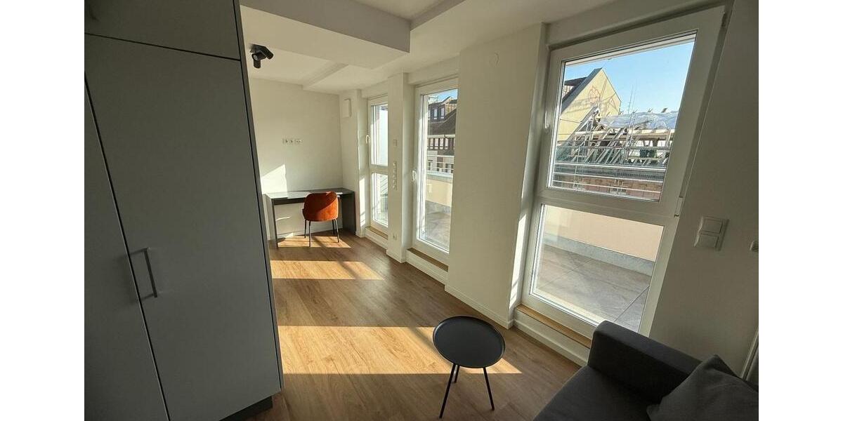 Etagenwohnung Nürnberg Eberhardshof - 1 Zimmer, 24 m&sup2;, 725&euro; | Angebot:25432023