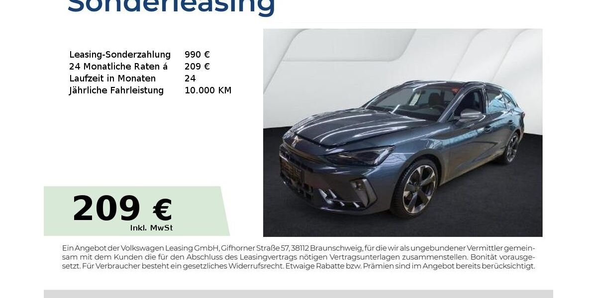 Cupra Leon 21.900 km 30.650 &euro; Schwabach 91126