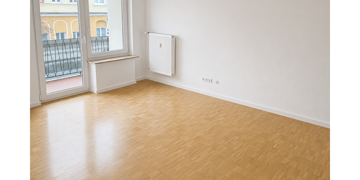 Etagenwohnung Nürnberg Kleinweidenmühle - 3 Zimmer, 99 m&sup2;, 1.213&euro; | Angebot:26912967