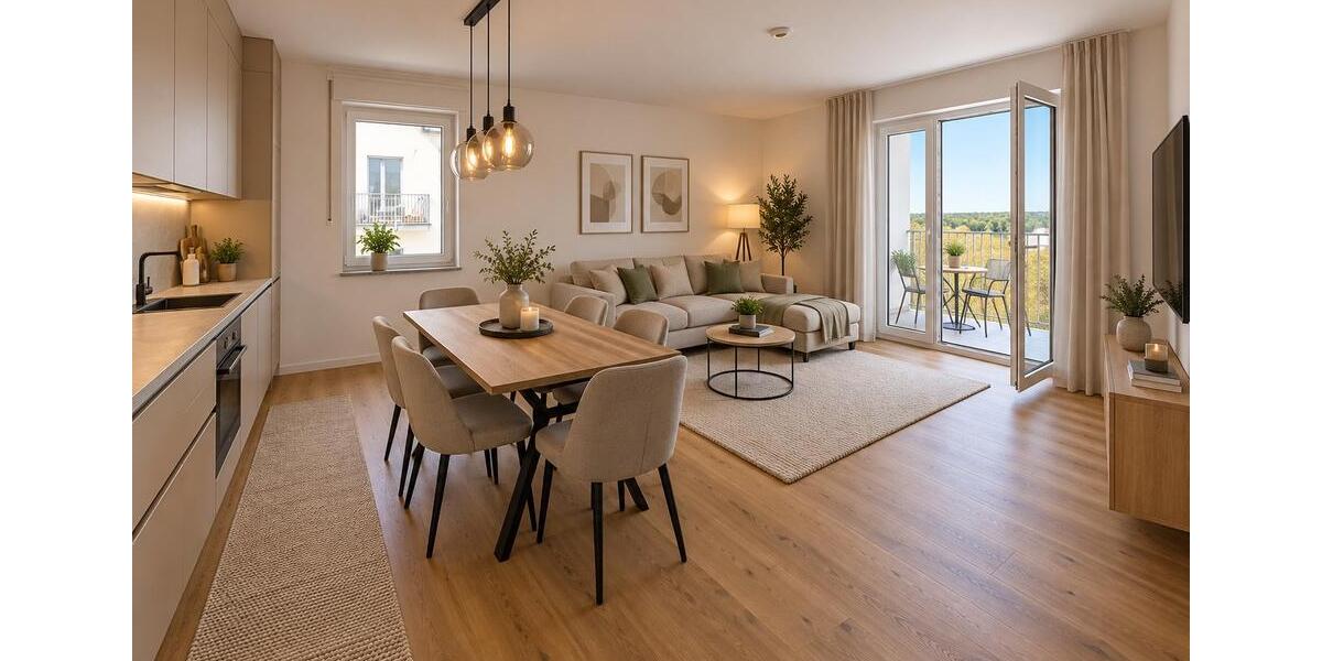 Terrassenwohnung Nürnberg Katzwang - 3 Zimmer, 81 m&sup2;, 1.490&euro; | Angebot:27598877