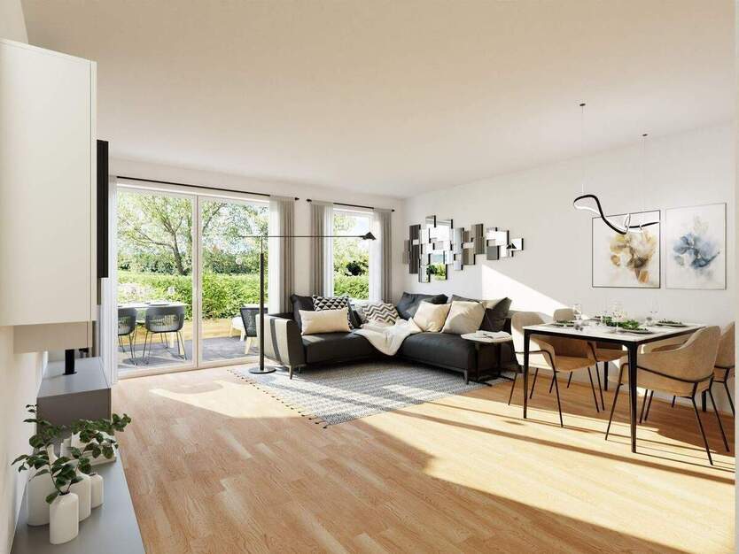 Verkaufsstart - Zum Verlieben oder zum Vermieten - Süd-Terrasse und eigener Garten, KfW 40 QNG 2 zimmer