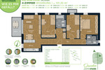 Etagenwohnung Erlangen Erlangen-Süd - 4 Zimmer, 101 m&sup2;, 1.449&euro; | Angebot:26583582