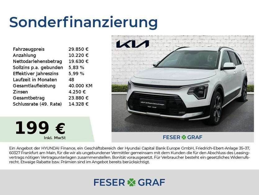 Kia Niro 8.399 km 29.850 € Roth 91154