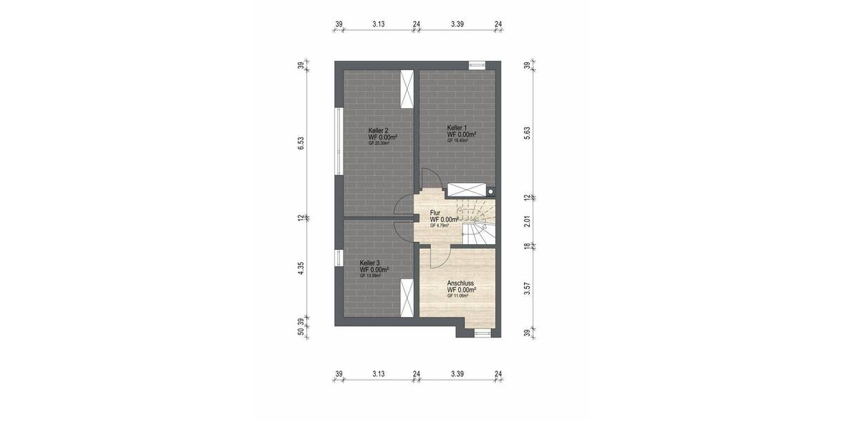 Doppelhaushälfte Burgthann / Ezelsdorf Ezelsdorf - 5 Zimmer, 164 m&sup2;, 595.000&euro; | Angebot:26908744