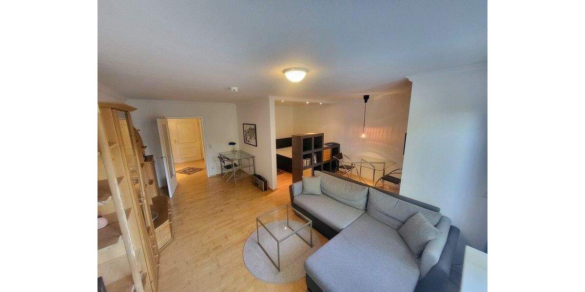 Einfach Zuhause! Möbliertes 1,5-Zimmer-Apartment mit Loggia in Behringersdorf 1 zimmer