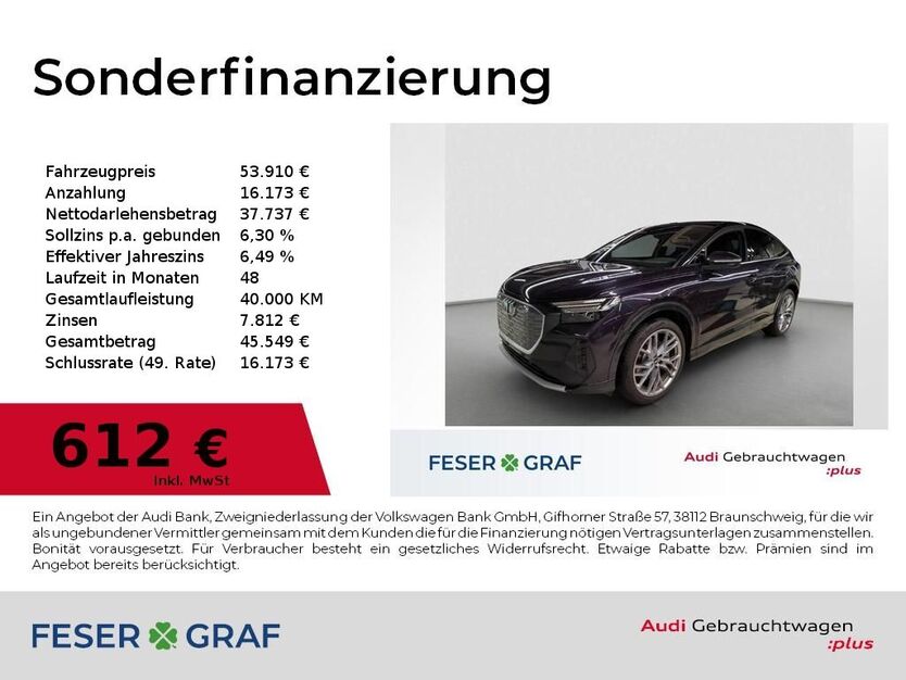 Audi Q4 e-tron 8.894 km 53.910 € Nürnberg 90411