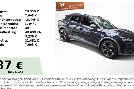 Cupra Formentor 57.750 km 26.350 &euro; Nürnberg 90441