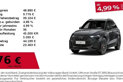 Audi A3 4.900 km 46.980 &euro; Fürth 90763