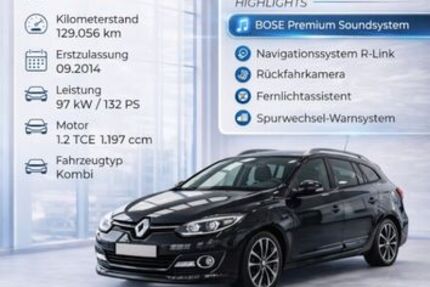 Renault Megane 129.000 km 7.980 &euro; Fürth 90763