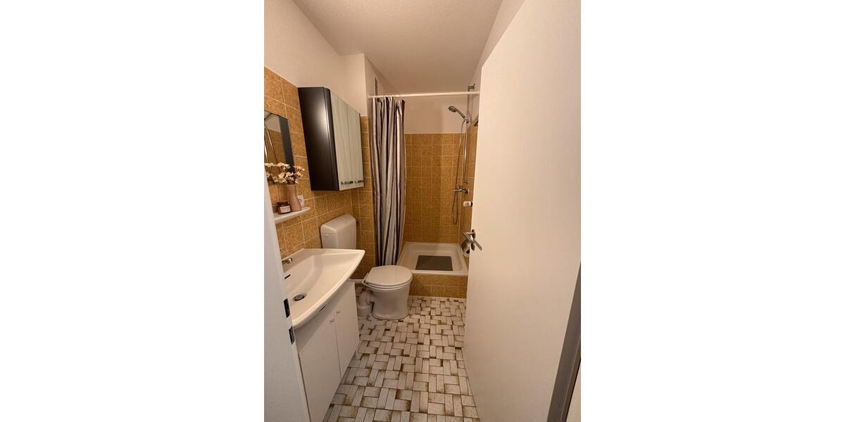 Möblierte 1-Zimmer-Wohnung zu vermieten - mit Stellplatz 1 zimmer