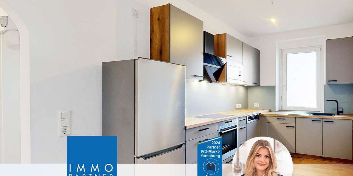 Etagenwohnung Nürnberg Kleinweidenmühle - 2 Zimmer, 54 m&sup2;, 203.000&euro; | Angebot:26268957