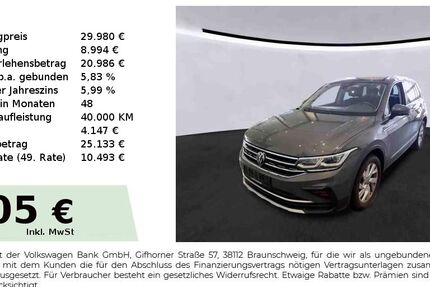 VW Tiguan 70.250 km 29.980 &euro; Nürnberg 90431