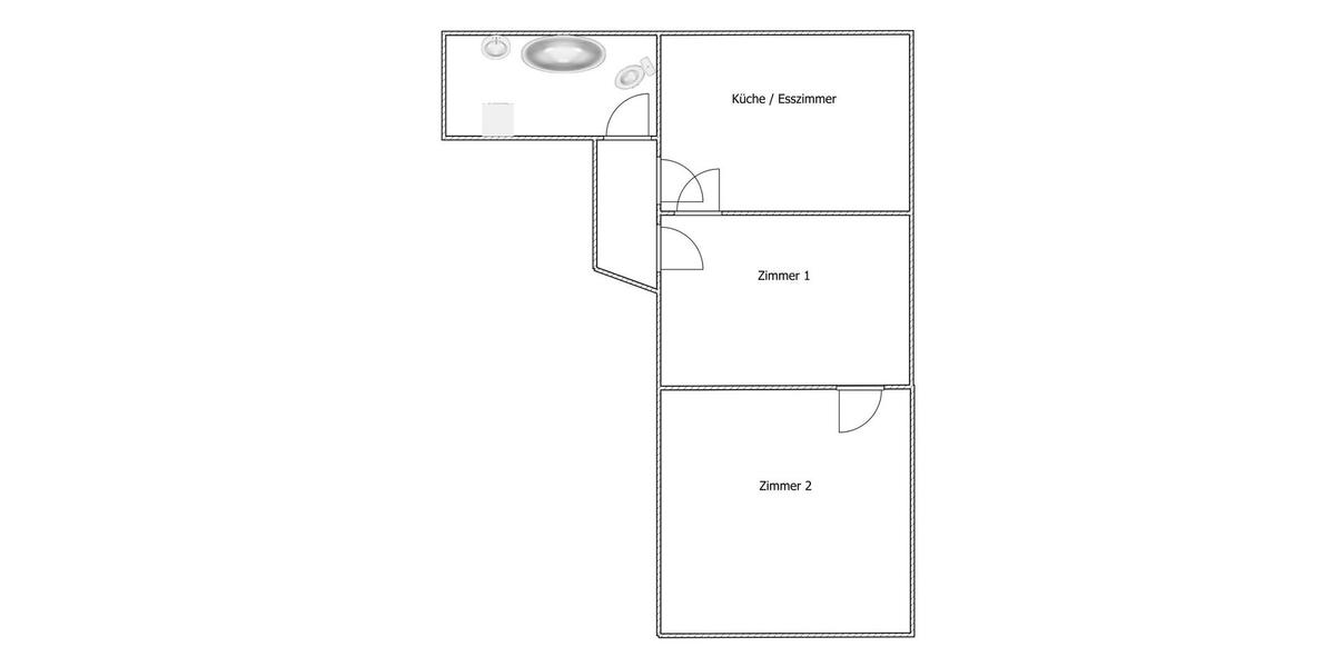 Erdgeschoßwohnung Nürnberg Eberhardshof - 2 Zimmer, 65 m&sup2;, 650&euro; | Angebot:25590776