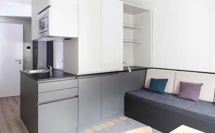 Etagenwohnung Nürnberg Herrnhütte - 1 Zimmer, 20 m&sup2;, 639&euro; | Angebot:25619501