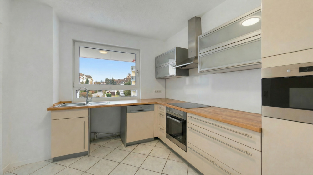 !! Attraktive 2-Zimmer-Wohnung mit 69 m² inkl. Einbauküche, Stellplatz und Balkon !! 2 zimmer