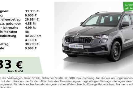Skoda Karoq 9.900 km 32.980 &euro; Nürnberg 90441