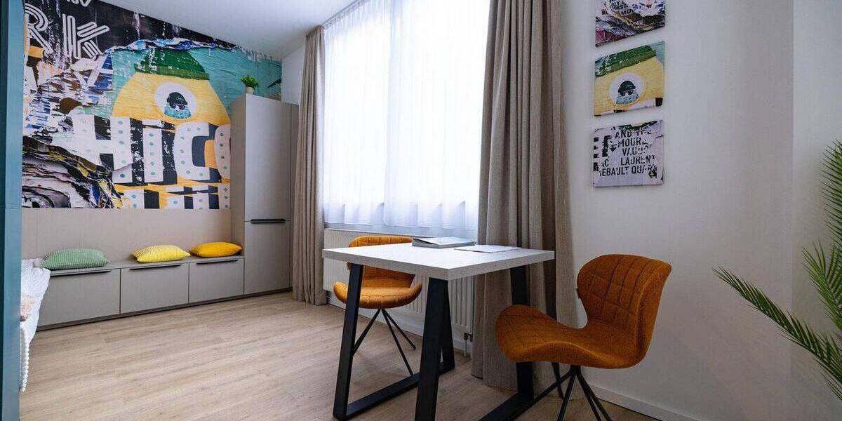 Etagenwohnung Nürnberg Tafelhof - 2 Zimmer, 51 m&sup2;, 1.077&euro; | Angebot:26909026