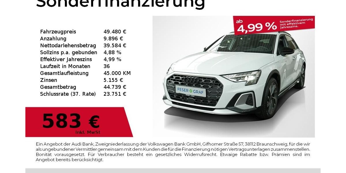 Audi A3 4.900 km 49.480 &euro; Fürth 90763