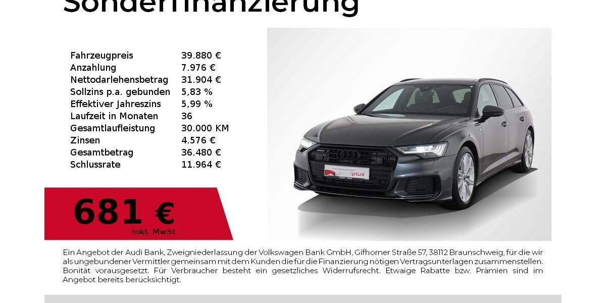 Audi A6 97.266 km 37.640 &euro; Nürnberg 90441