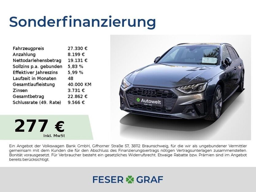 Audi A4 121.350 km 27.330 € Nürnberg 90431