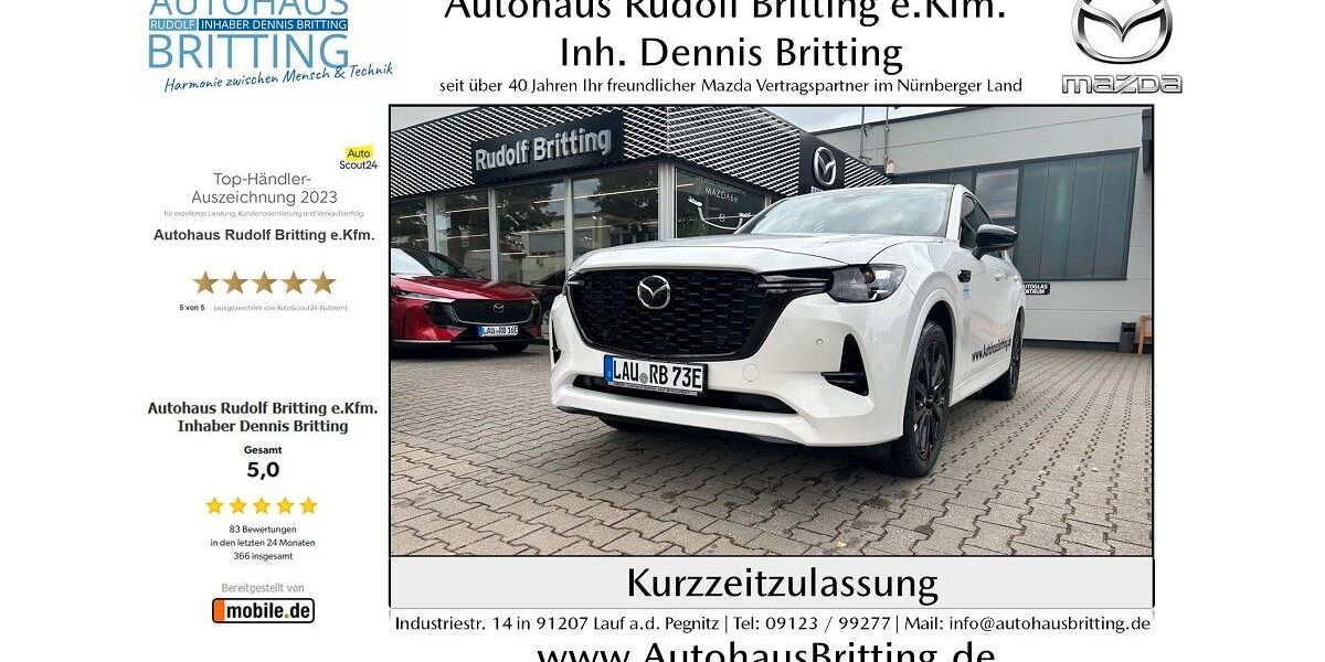 Mazda CX-60 13.000 km 47.890 &euro; Lauf 91207